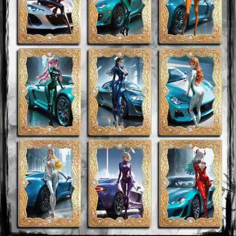 One Piece Metal Diamond-Set Card Wholesales Collection Cards Booster Box Heiren Wenchuang Anime Playing Cards Toy For Kid Adult