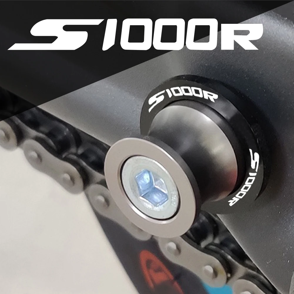 Accesorios de motocicleta para BMW S1000R 2014, 2015, 2016, 2017, 2018, 2019, carretes basculantes, deslizador M8, tornillos de soporte, Protector deslizante