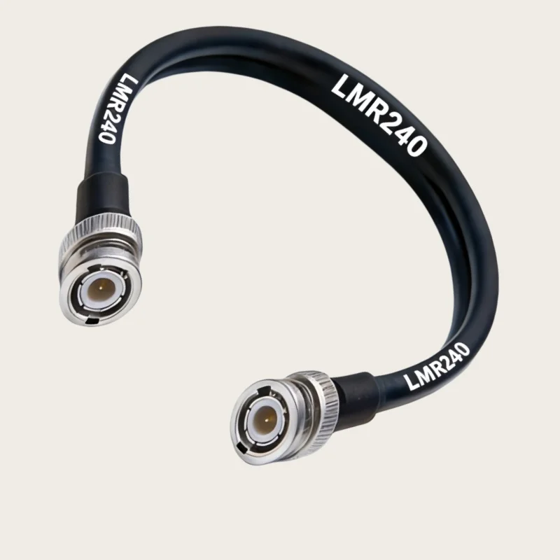 LMR240 BNC Male to BNC Male Adapter LSR240 50-4 LMR-240 50 ohm RF Coaxial Cable