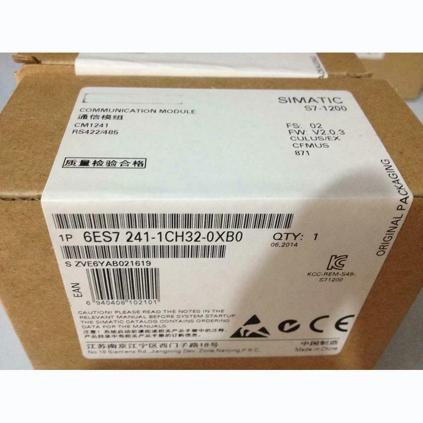 

1PCS New In Box OrigInal PLC 6ES7 241-1CH32-0XB0 6ES7241-1CH32-0XB0