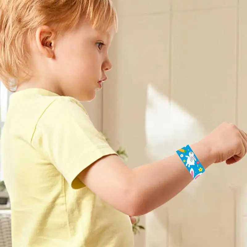 1 Buah Gelang Jepret Kelinci Telur Hadiah Pesta Gelang Tamparan Tema Selamat Paskah Hadiah Pesta Liburan Perlengkapan Pesta Ulang Tahun Anak