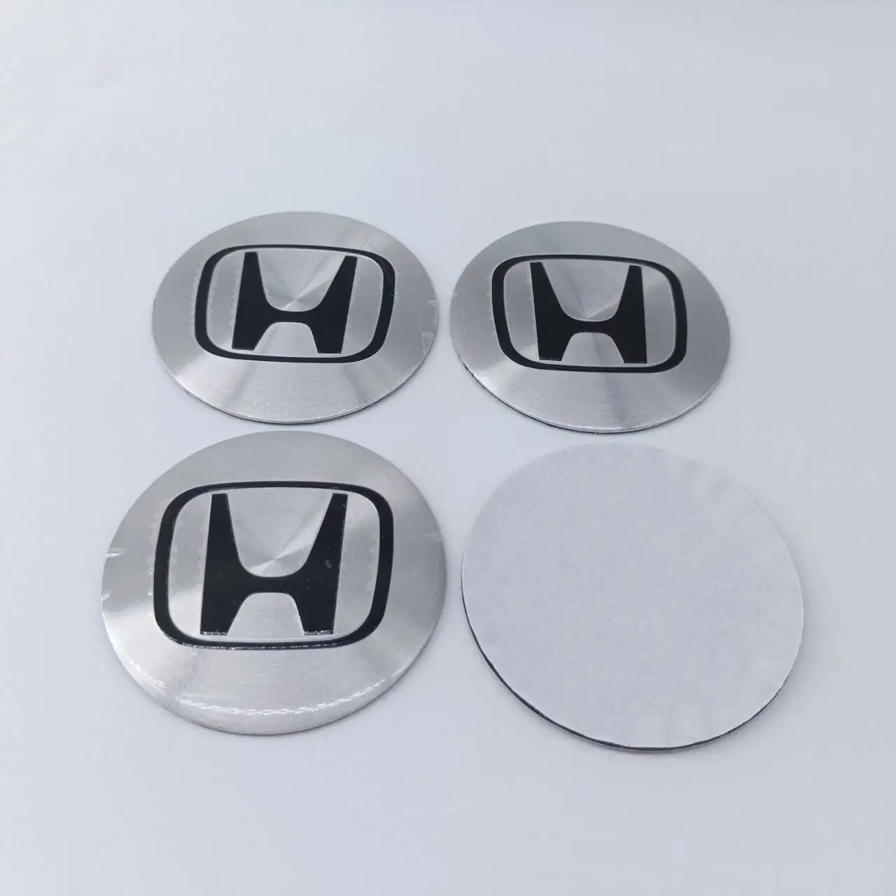 ملصق معدني لغطاء مركز عجلة السيارة ، ملصق ديكور عجلة السيارة Honda cival corda ، 56 ، 4 Badge