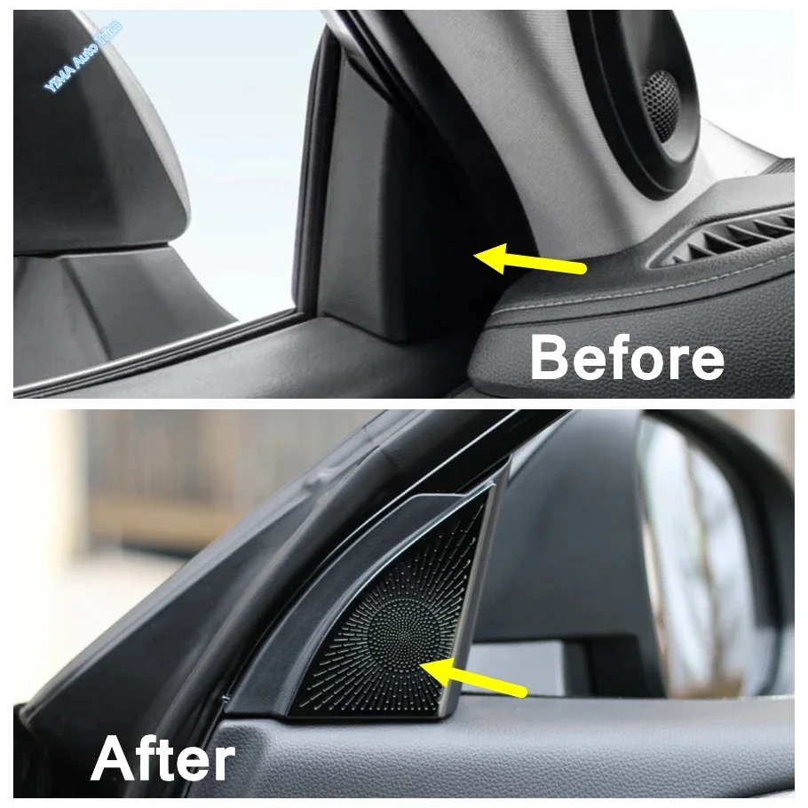 

Накладка на столб/дверь автомобиля/приборная панель, стереодинамик, твитер, накладка для Toyota Highlander/Kluger 2020-2024, декоративные аксессуары