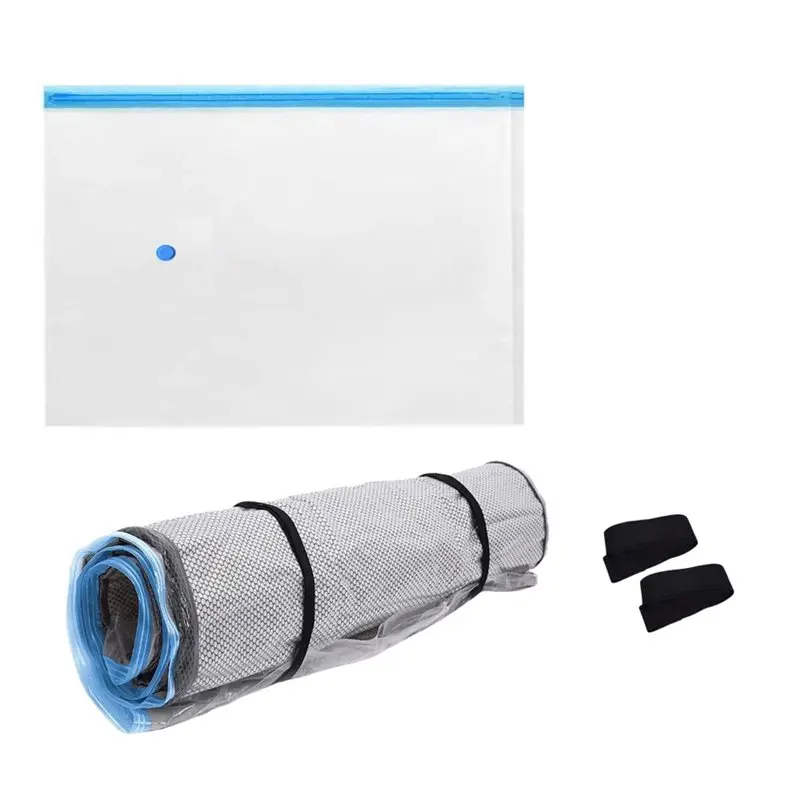 2025 Hot Style Foam Mattress Vacuum Bag With Zipper Mattress Storage Bag Straps Included Mattress Storage Compression Bags For M