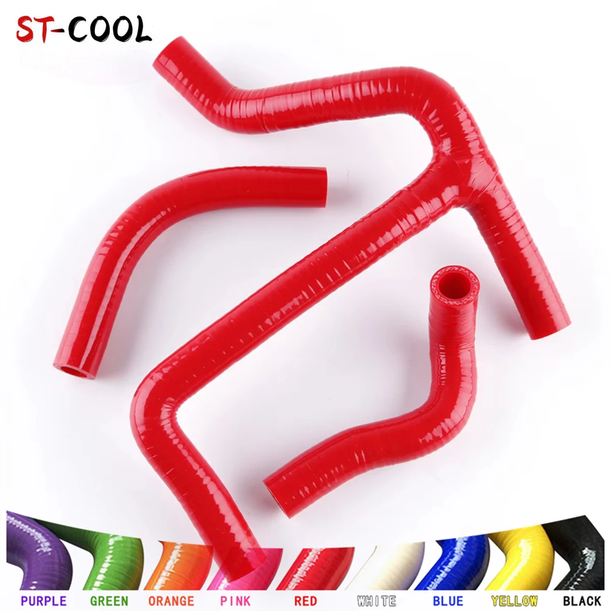 FOR SUZUKI RMX 450 Z RMX450Z 2008-2014 2009 2010 2011 2012 2013 Silicone Radiator Hoses Tubes Kit Piping 3Pcs 11 Colors view 3