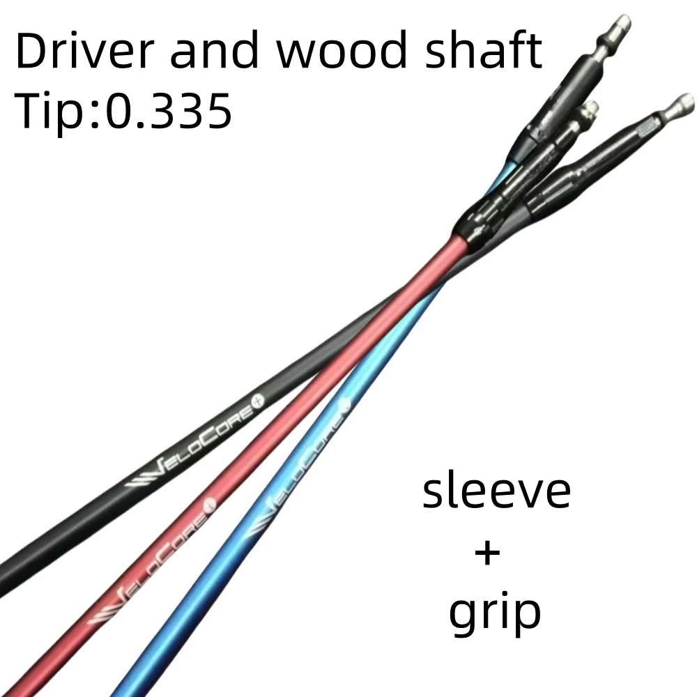 

2024 Golf driver and wooden shaft FU JI VE US blue/black/red 5/6/7 R SR S X graphite shaft free assembly sleeve Golf Accessorie
