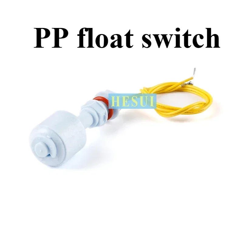 PP float switch Level sensor Anti-corrosion plastic float Blue level switch Water level