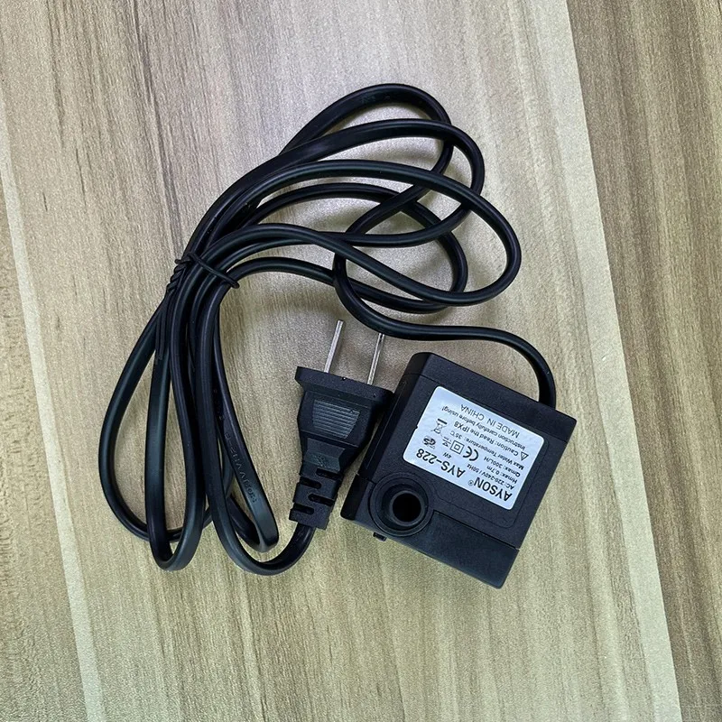 Mini Submersible Water Pump, Silent Aquarium Chiller Filter Pump, Small Water Extractor Pump 110V-220V for Fish Tank