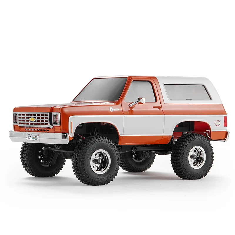 1:24 Fms Chevrolet K5 Blazer 2.4g Rc Car Retro Simulation Pickup Truck Remote Control Pickup Truck Off Road Climbing Vehicle