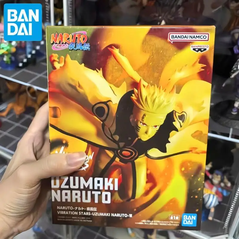 

In Stock Original Bandai Banpresto Vibration Stars Naruto Shippuden Uzumaki Naruto Action Figure Model Ornament Boys Toys Gifts