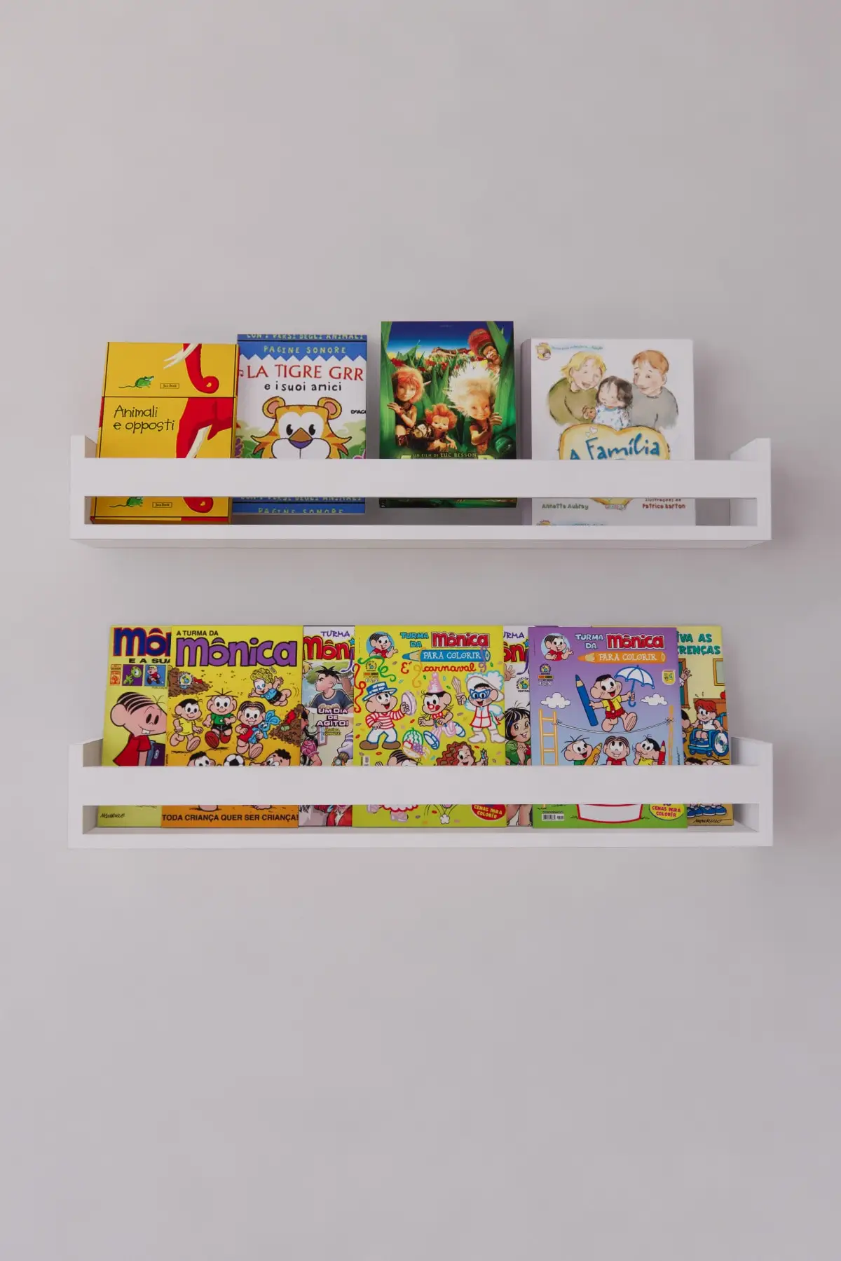 Montessori Kinder Zimmer Pädagogisches Bücherregal 2 Li Wand Rack Set