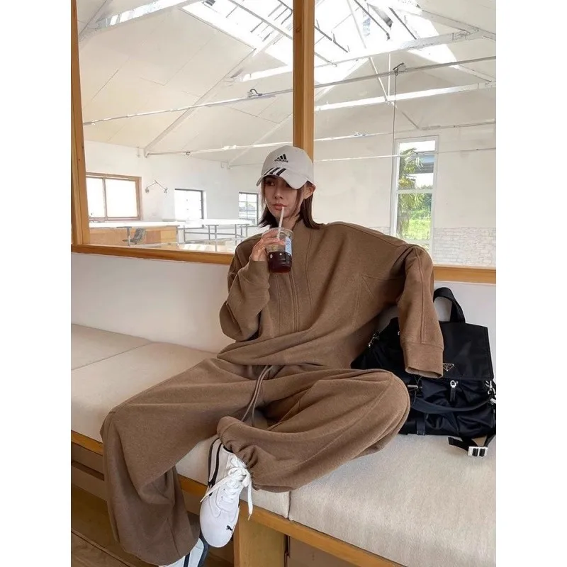 loose-fit-fce-lined-2-piece-set-for-men-and-women-autumn-winter-sportswear-casual-trasuit-plus-size-comfortable-sweati