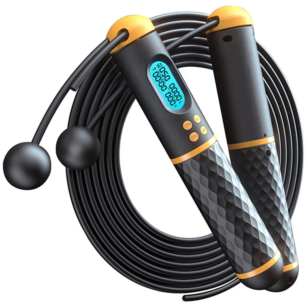 

Intelligent Jump Ropes Fitness Counting Wireless Counter Weighted Ropeless Cordless Child Adjustable Length High Density Screen