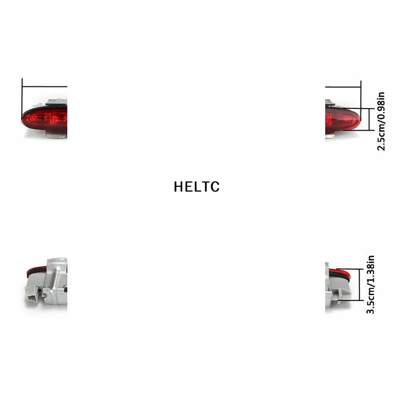 

For Mercedes Benz CLK W209 02-09 OE 098200156 2098200556 Red LED Rear 3rd Third High Level Brake Stop Light Car Accessories