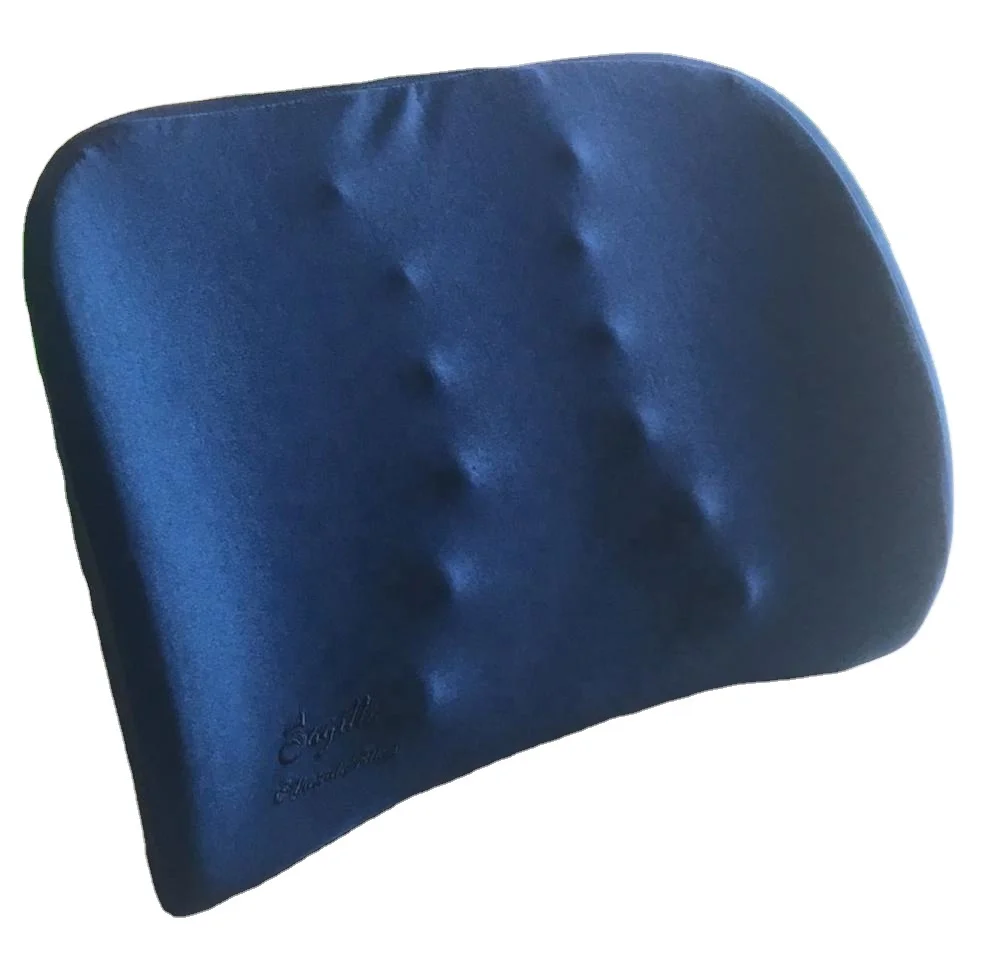 Adjustable Memory Foam Lumbar Support Pillow for Office Chair Car Seat with Breathable Backrest Cushion Lower Back Pain Relief