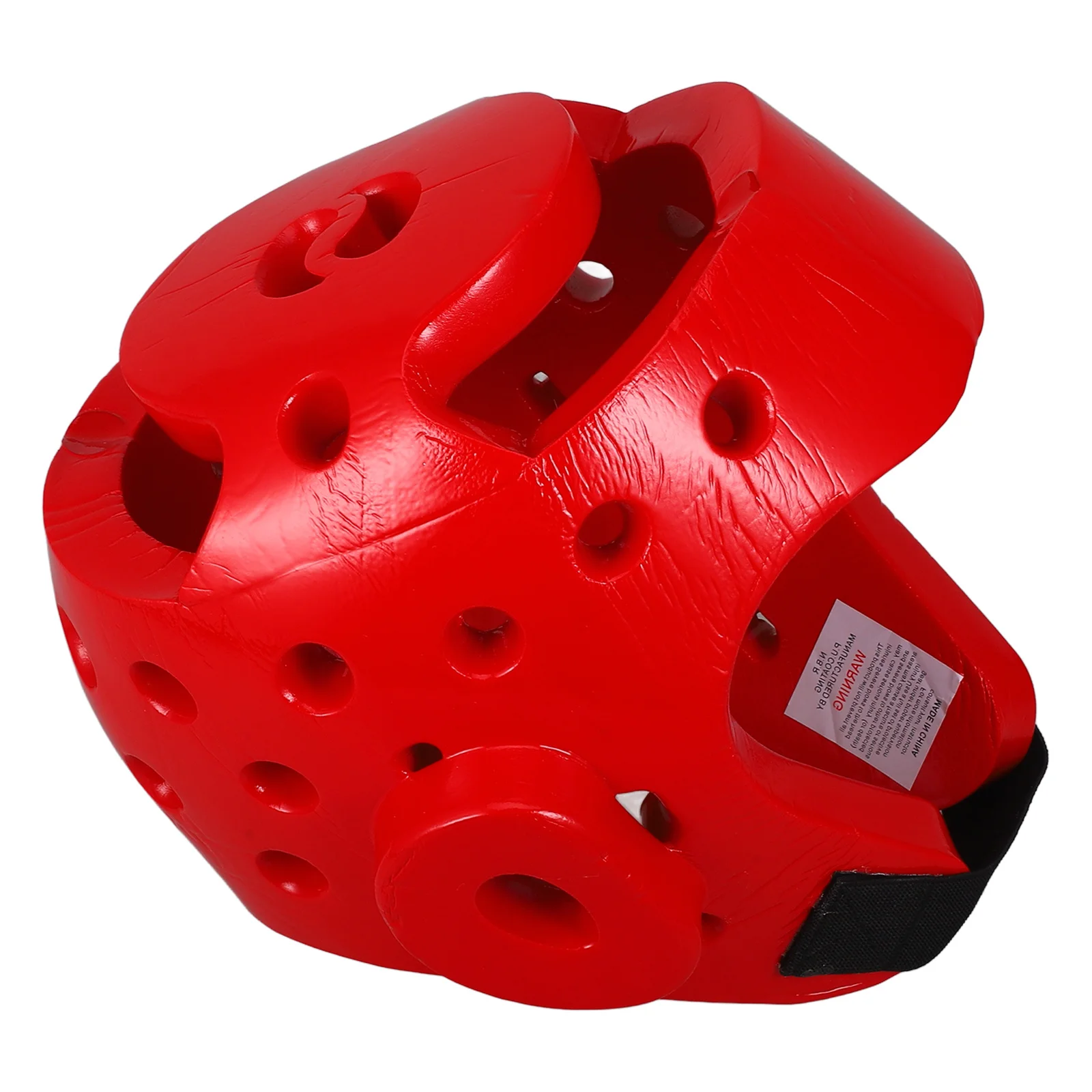 

Children Protective Thicken Eva for Boxing Mma Training Open Face Design with Chin Strap Breathable Size M Red