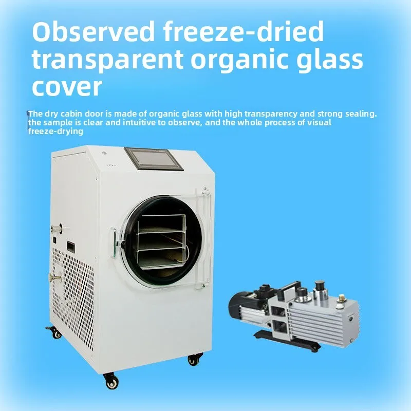 

Vacuum Freeze Dryer, Food Small Intllignt Low-tmpratur Frz Dryr, Fully Automatic For Commrcial And Hom