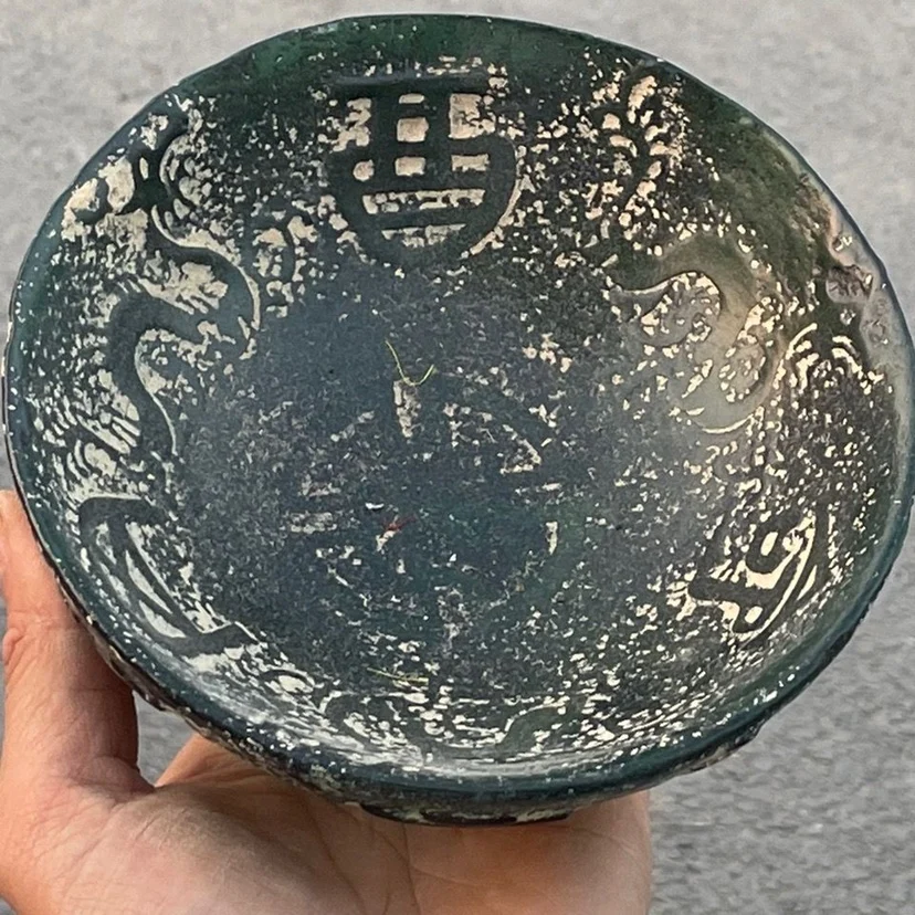 

Ming, Qing, Warring States, Qianlong era, Dong Gaoyu, old Xiuyu, old objects, old goods, ornaments, jade bowls, Western Zhou Dy