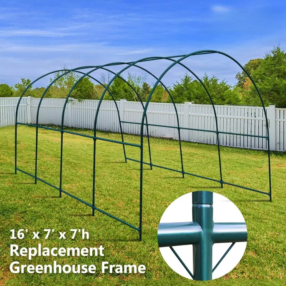 Greenhouse Frames for Larger Hot Garden House Support Arch Frame Climbing Plants/Flowers/Vegetables Outdoor