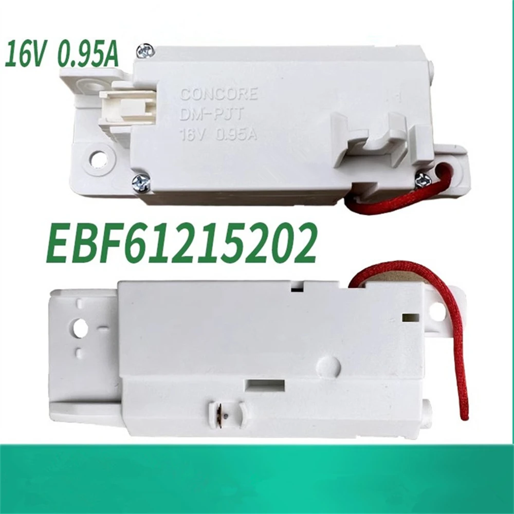 For LG Wave Wheel Washing Machine Door Lock EBF61215202 Switch T16 T10 T90SS5FDH SS5FHS 5PDC Insert