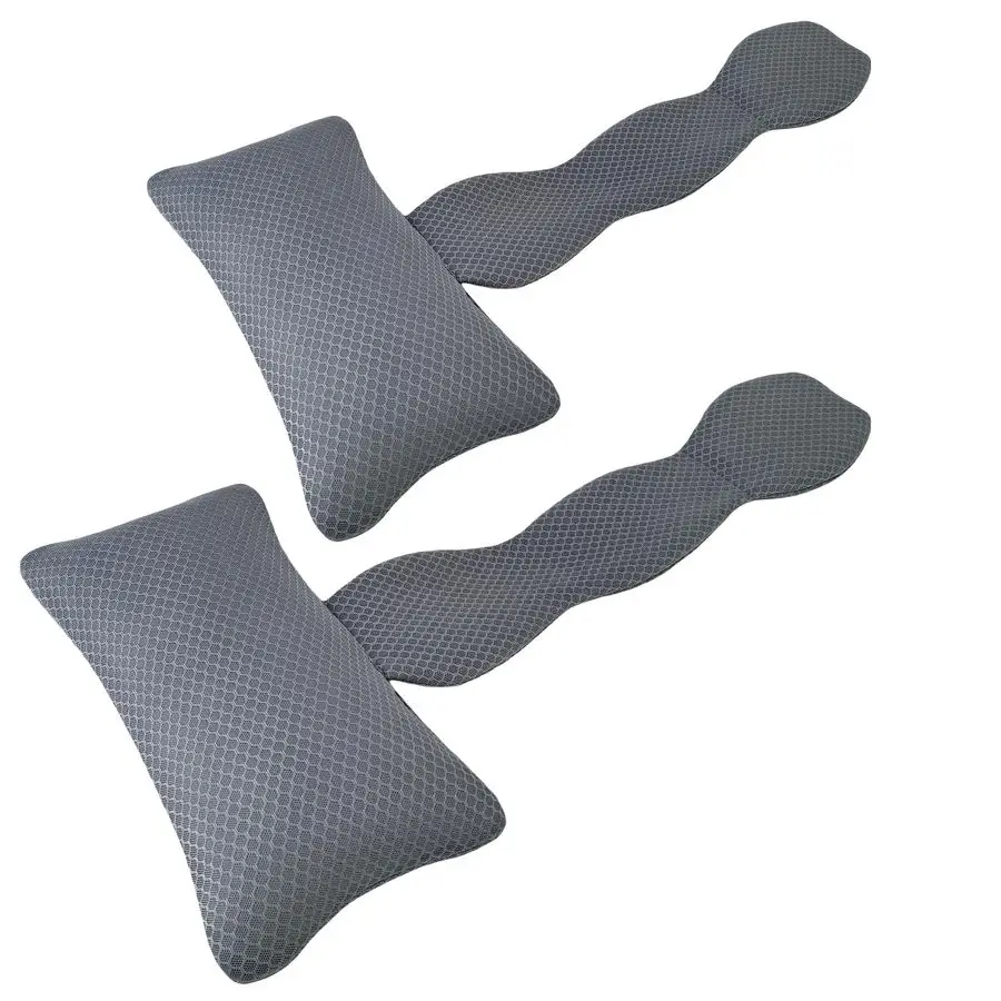 

2 Pack Hot Tub Headrest Pillow,Chaise Lounge Pillows Outdoor 3D air mesh,Spa Pillow for Outdoor Hot Tub, Quick Drying and Washab