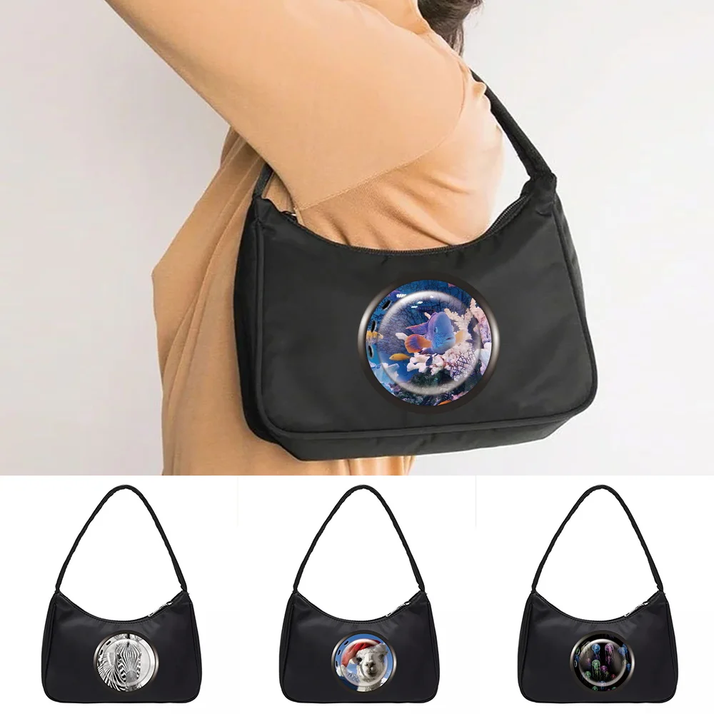 

Сумки Window Series большой вместимости, повседневные, универсальные, на одно плечо, для покупок, для телефона и косметики, женские