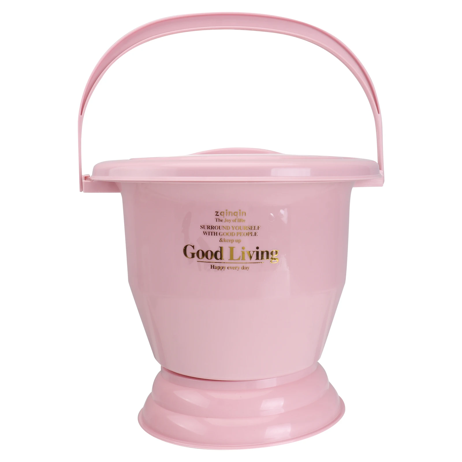 

Thickened Potty Chamber Pot Bed Pan Women Urine Bottle Pots with Lids Portable Dustproof Spittoon Night Pee Bucket