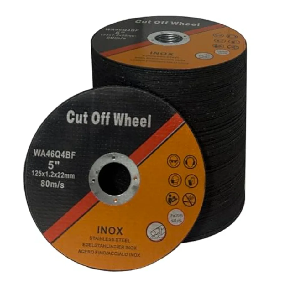 

PCS Cut Off Wheel " x.04 x/8" Cutting Disc for Angle Grinder Ultra Thin Metal and Stainless Steel