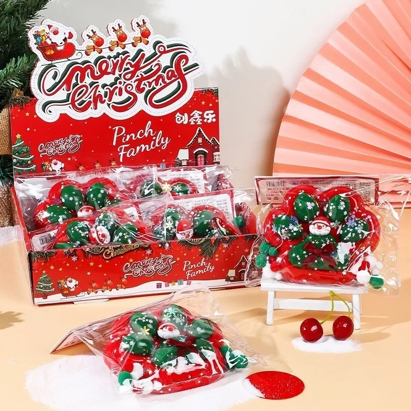 Weihnachten Katze Pfote Squishy Zappeln Spielzeug Nette Langsam Rebound Stress Relief Spielzeug Prise Anti Stress Weihnachten Geschenk Katze Klaue Weiche Squeeze Spielzeug