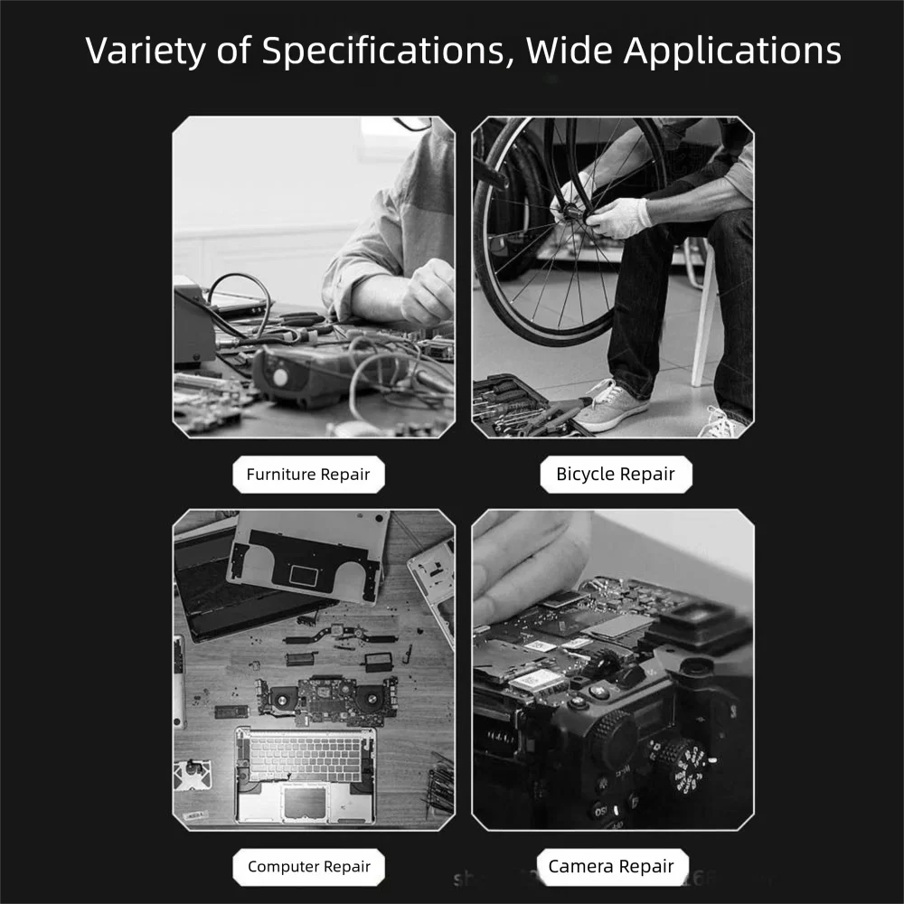 

38 Pieces Magnetic Screwdriver Ratchet Set Anti-slip Industrial Grade Ratcheting Wrench Tool Wear-resistant Multi-Purpose