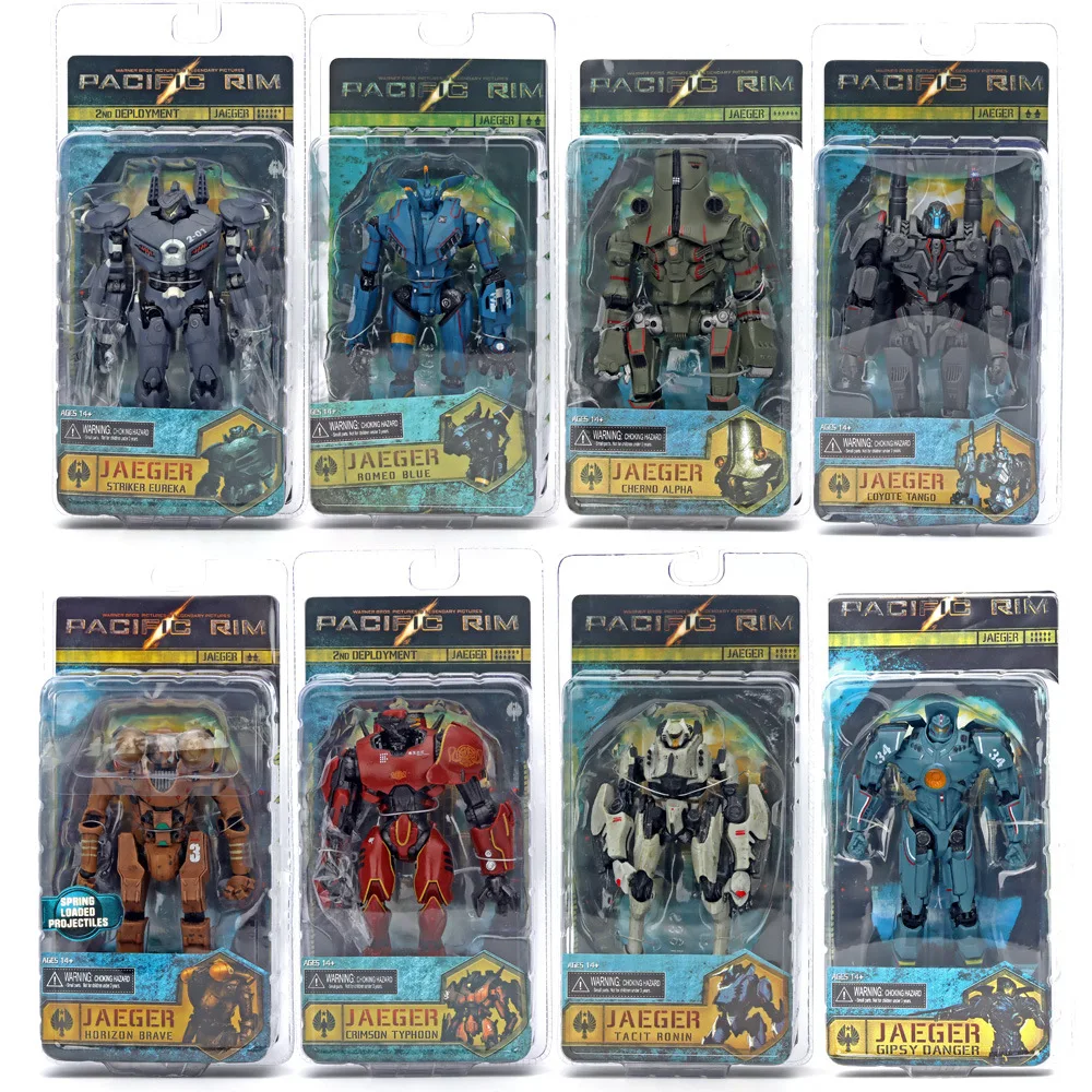 16Cm Neca Pacific Rim Gipsy Danger Romeo Blue Cherno Alpha Coyote Tango Horizon Warrior Action Figure Model Garage Kit Toys