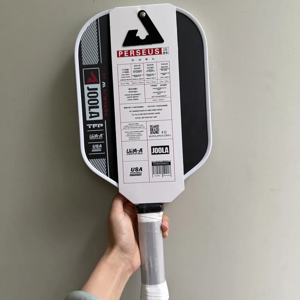 حقيقية JOOLA Perseus Pro IV 16 مللي متر Pickleball مجداف بن جونز GEN 4 TFP رغوة الأساسية T700 ألياف الكربون مضارب يزيد من قوة الدوران