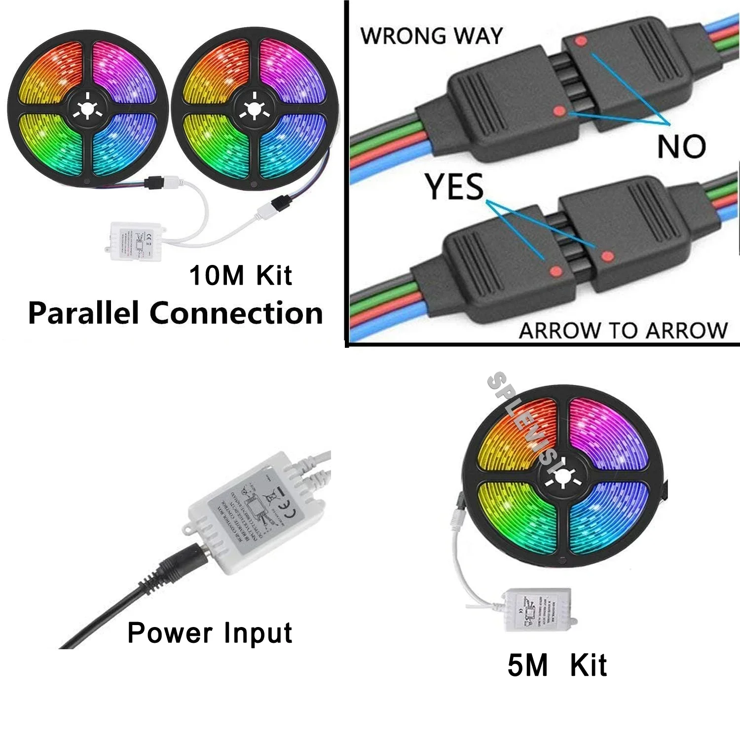 Reote kontrol 44 kunci Pontoon laut lampu kapal Bass memancing malam Yacht, di bawah lampu Gunwale RGB warna berubah lampu Strip Led