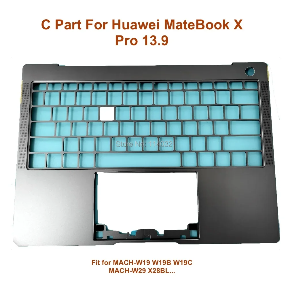 Laptop Palmrest Case Bottom Cover For Huawei MateBook X Pro Mach-W29B W19B W19C W29 W29BL Top Case C D Shell Notebook Parts