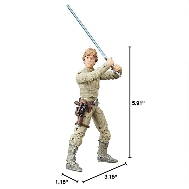 Hasbro Star Wars The Black Series Luke Skywalker (Bespin) 6-inch The Empire Strikes Back 40TH Anniversary Collectible Figure