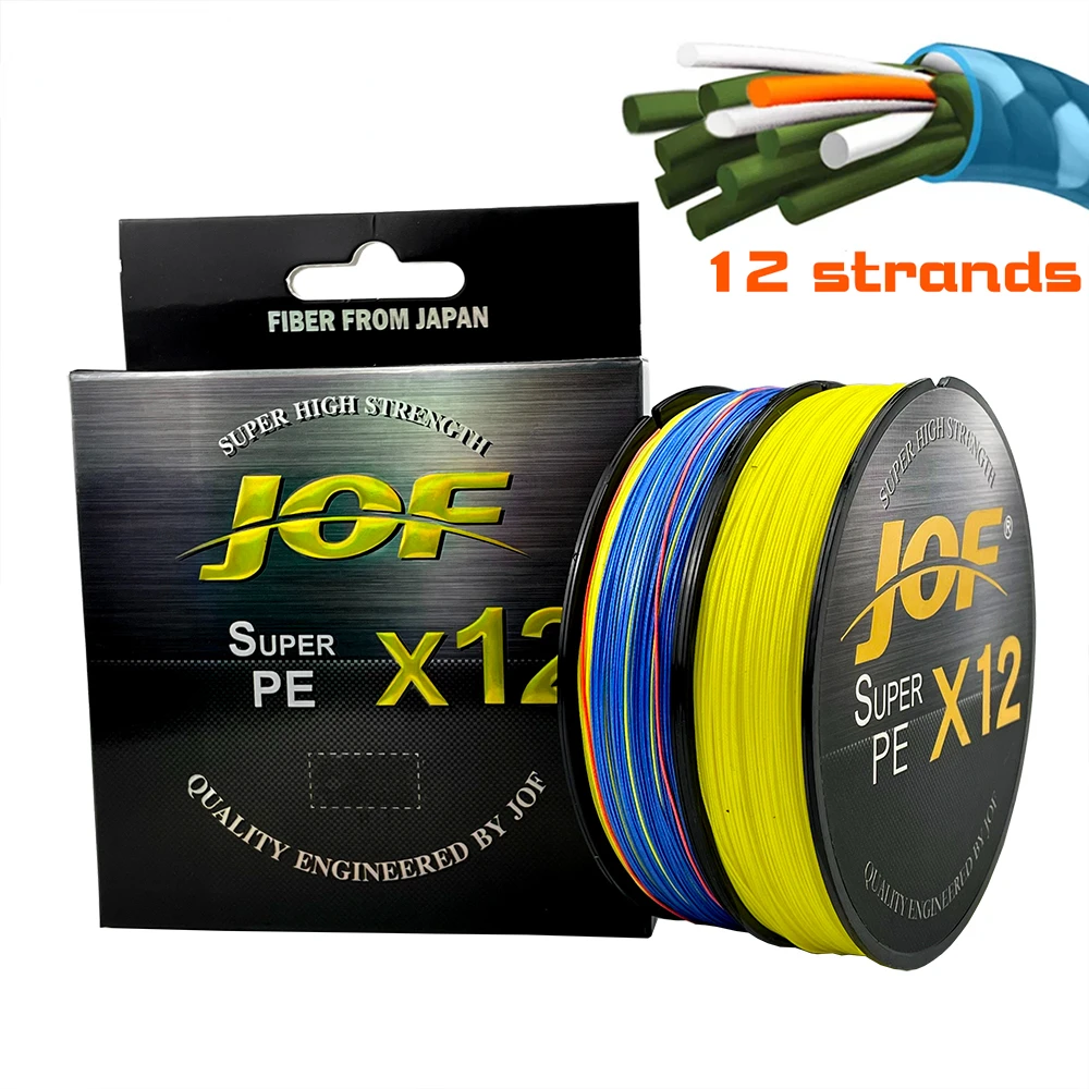 100M X12 Braided Fishing Line 12 Strands Carp Fishing Multifilament Saltwater PE Line 22.5 25 30 39 50 65 77 92LB Pesca Big Game