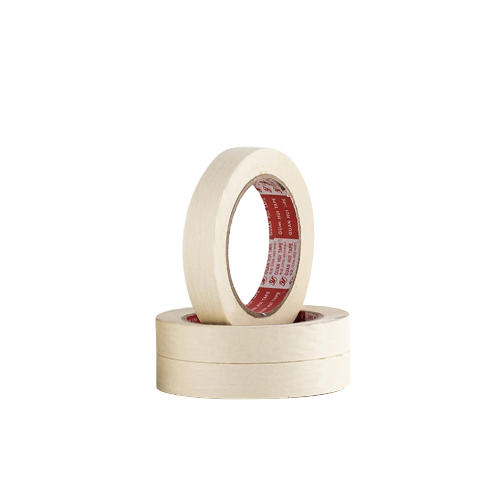 

6pcs Textured Paper Tape High Viscosity Sticky Wrinkle Spray Masking Strong Durable Weather Resistant Indoors Outdoors Use