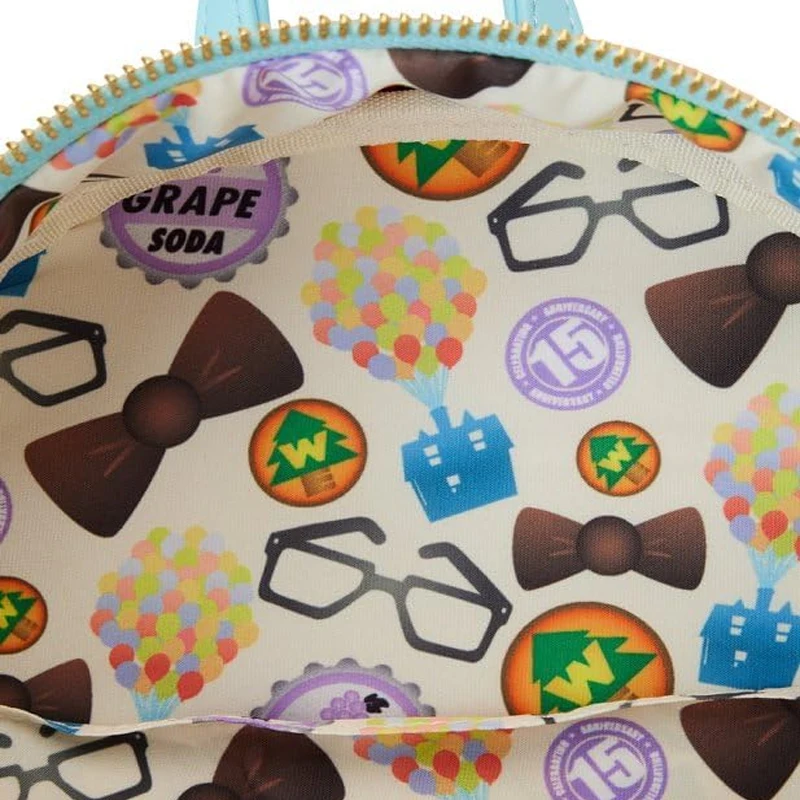 New Loungefly Pixar Up 15th Anniversary Spirit of Adventure Mini Backpack - view 5