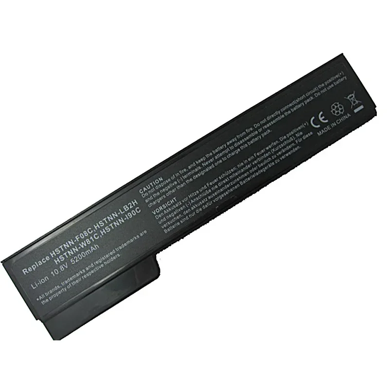 6Cell 5200MAH Battery for HP EliteBook 8460p 8460w 8470p 8470w 8560p 8570p 6360b 6460b CC06 CC09 CC06XL HSTNN-CB2F HSTNN-F08C