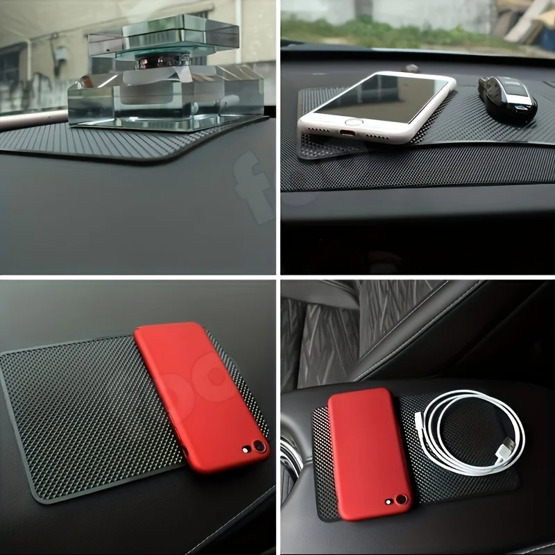 1 anti slip sticker, suitable for car dashboard, mobile phone, and keys - magic adhesive pad (200mm X 130mm)