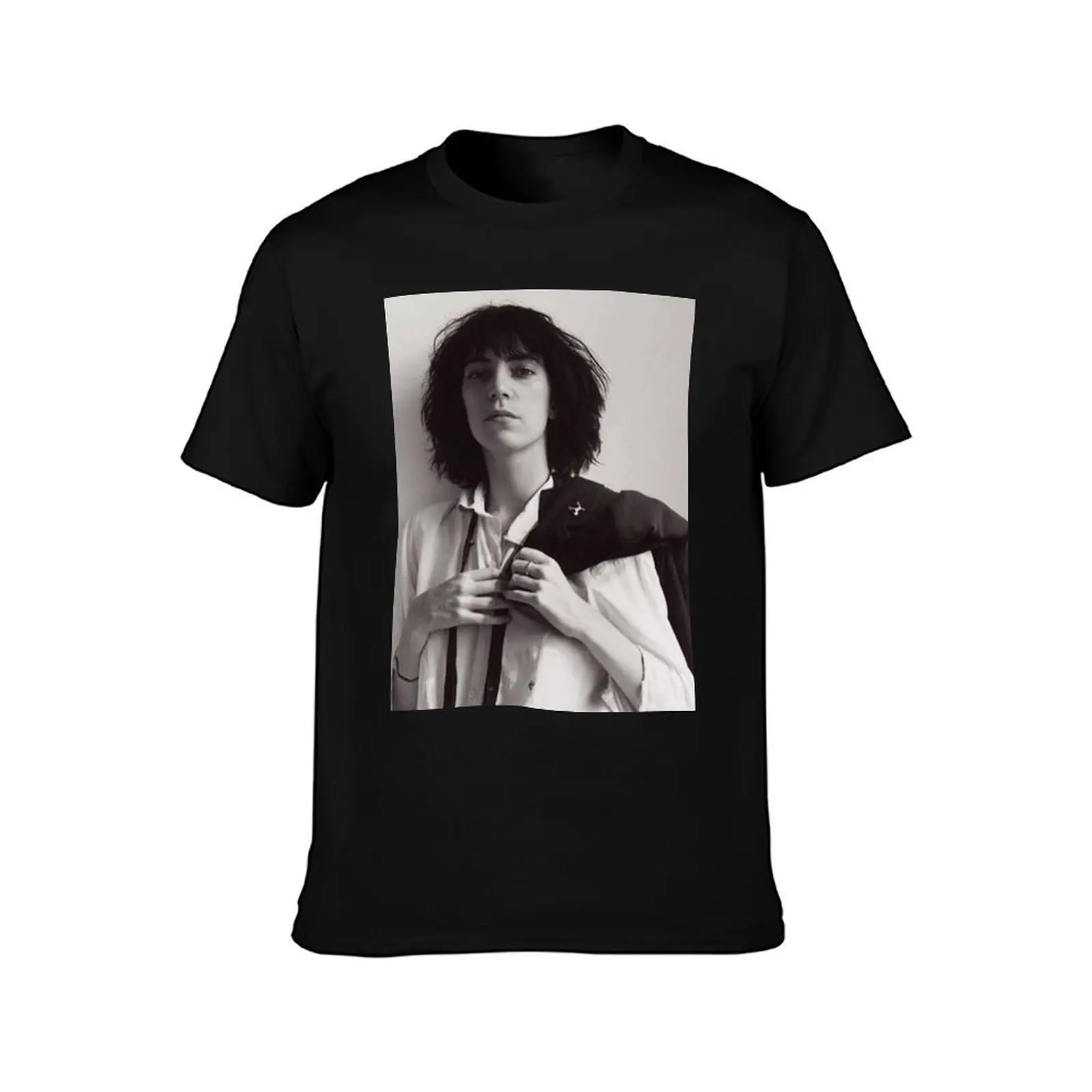 Patti Smith Horse 1970s T-Shirt Durable Work Wear T-Shirt