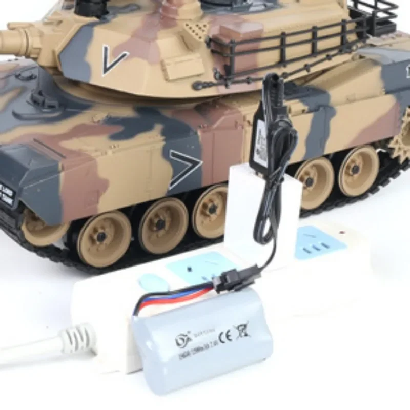 1:18 US M1A2 model czołgu rc, 43cm gąsienicowy fartuszek rozpylania bomba wodna, samochód zdalnie sterowany 2,4G, podwozie robota, zabawki dla dzieci, zabawny prezent