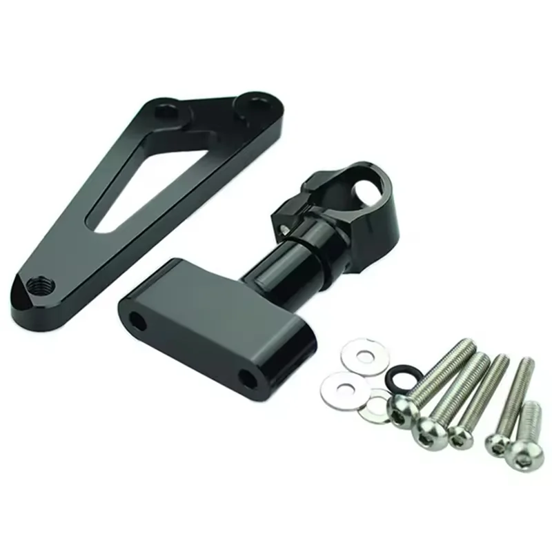 

For Honda HORNET 600 Steering Damper Stabilizer Mount Bracket Kit Fit 2007 2008 2009 2010 2011 2012 2013 2014 2015 2016