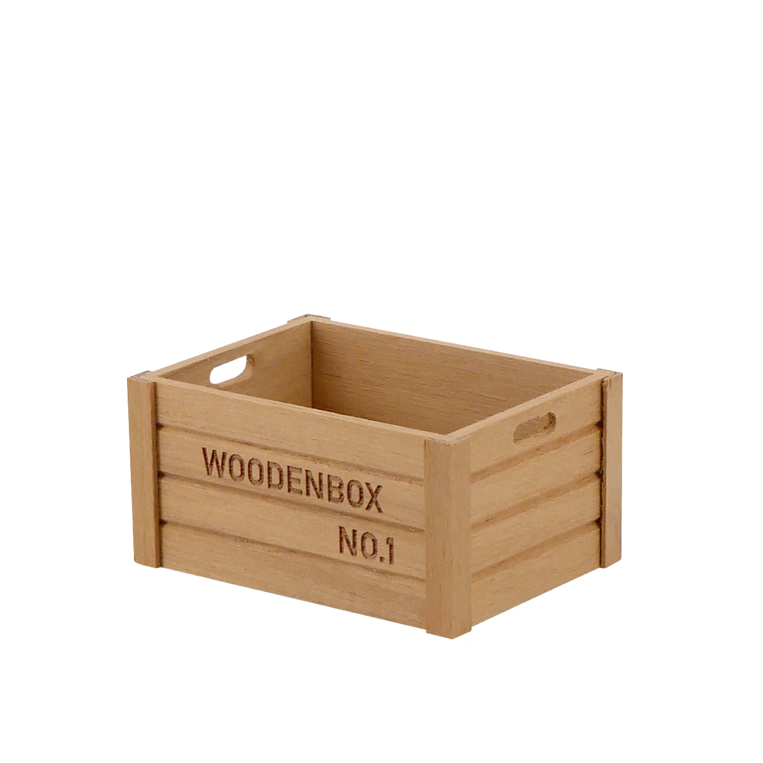 1/6 인형 집 모델 가구 액세서리, 미니 모델 보관, 나무 상자