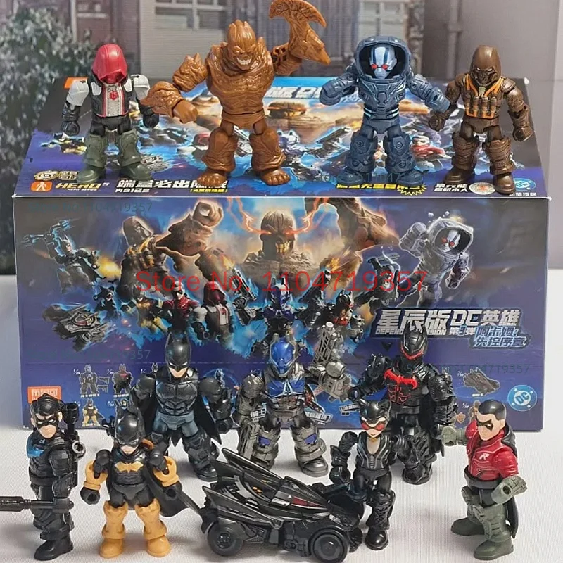 Original Blokees Defender Version 03 - Arkham: Chaos Prologue Series Blind Box Model Kits Figures Ornaments Collection Toys Gift