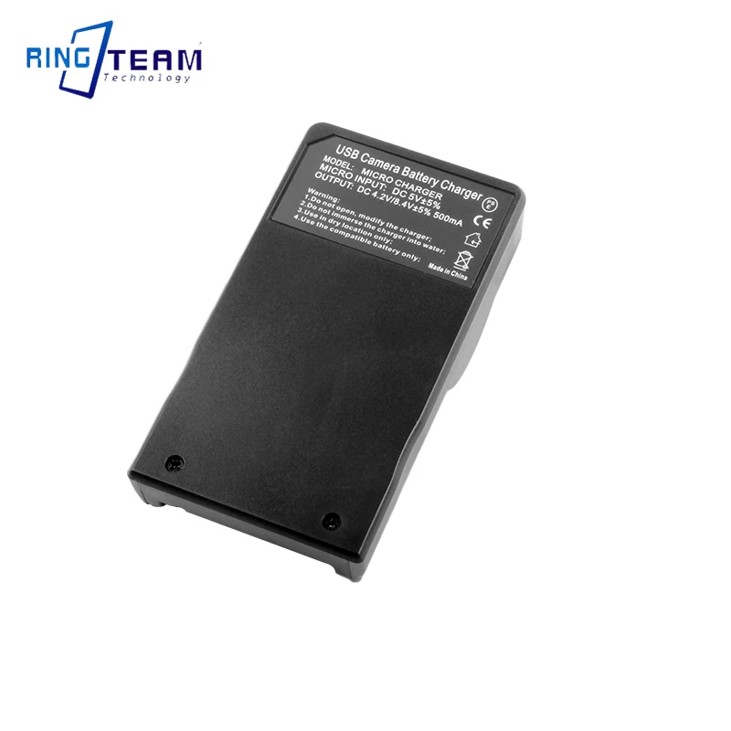 USB Battery Charger CGA-DU07 DU14 DU21 DU23 For PANASONIC CGR-DU06 DU07 NV-GS10 GS100K GS17E PV-GS65 Liion Battery VW VBD070