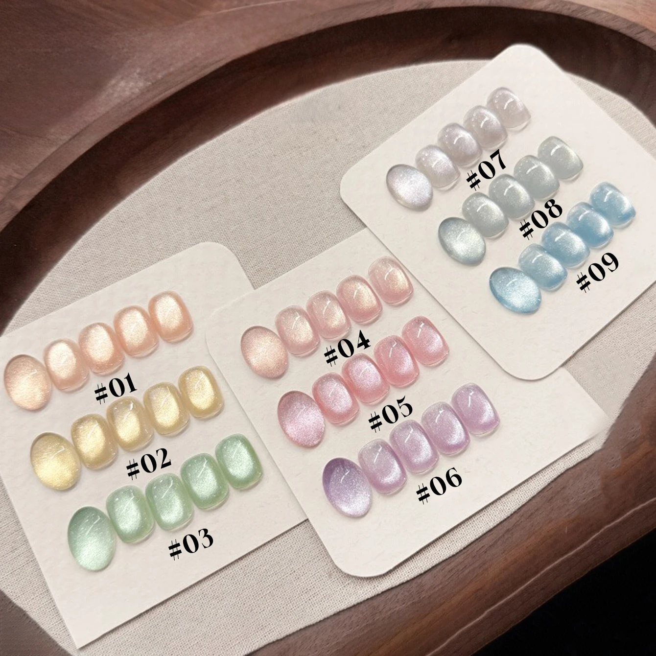 

MIANEL 12 мл зимний отбеливающий гель-лак для ногтей желтого оранжевого типа «кошачий глаз» 1-12 шт. ледяная прозрачная стеклянная бусина ногти «кошачий глаз» 2025