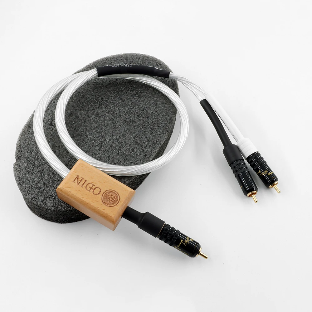 ODIN Pro Audio Y-образный разветвитель — позолоченный 1x2 с четырехъядерным сердечником OFC и тройной защитой от электромагнитных помех ​