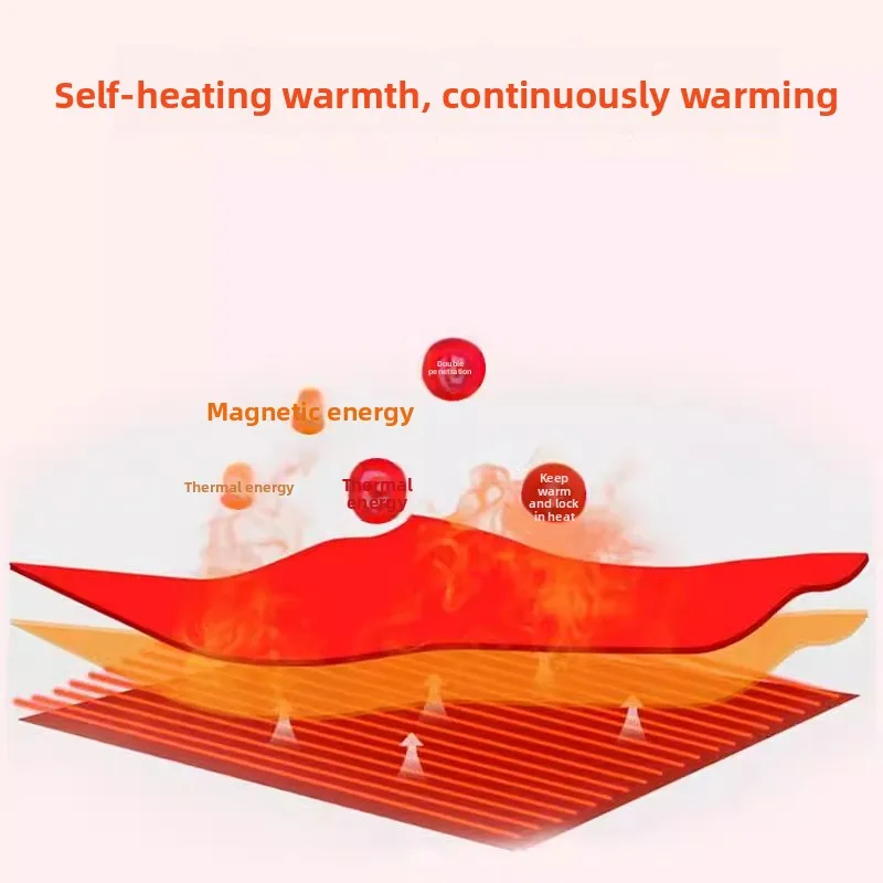 Self-Heating Magnetic Waist Belt with Massage, Adjustable Lower Back Support for Sports & Daily Use, Unisex Design