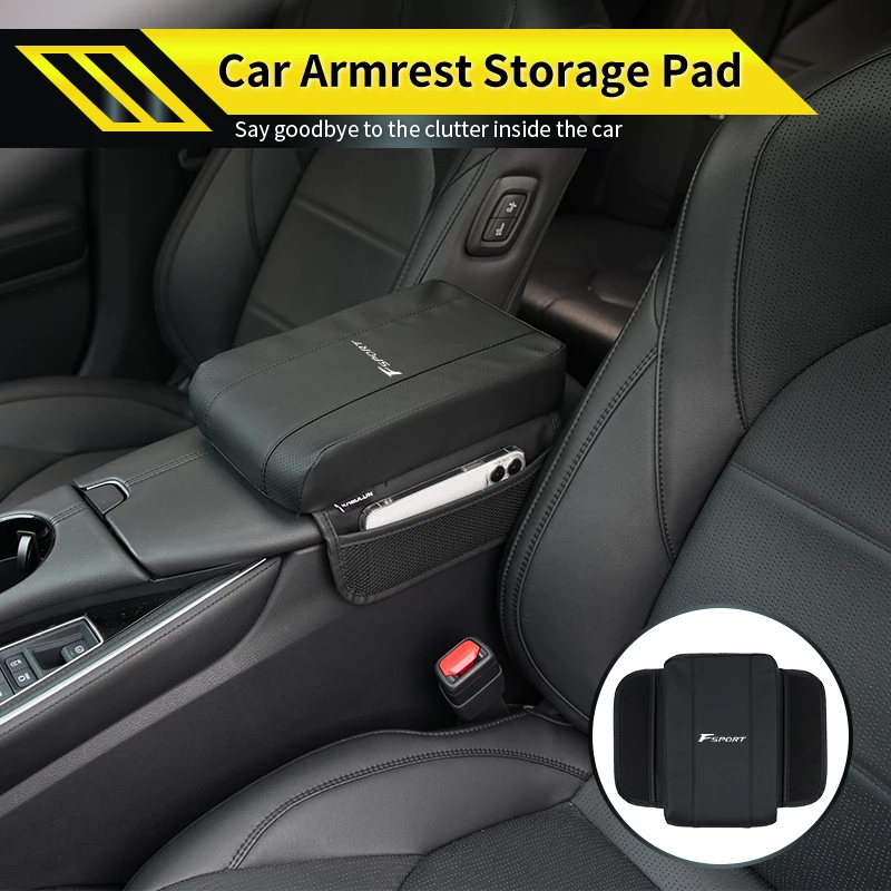 

﻿Car Armrest Box Pad Console Protector Cover Booster Mat Accessories For Lexus F SPORT ES ES300 GS IS GS200 LS LX570 RX300 IS250